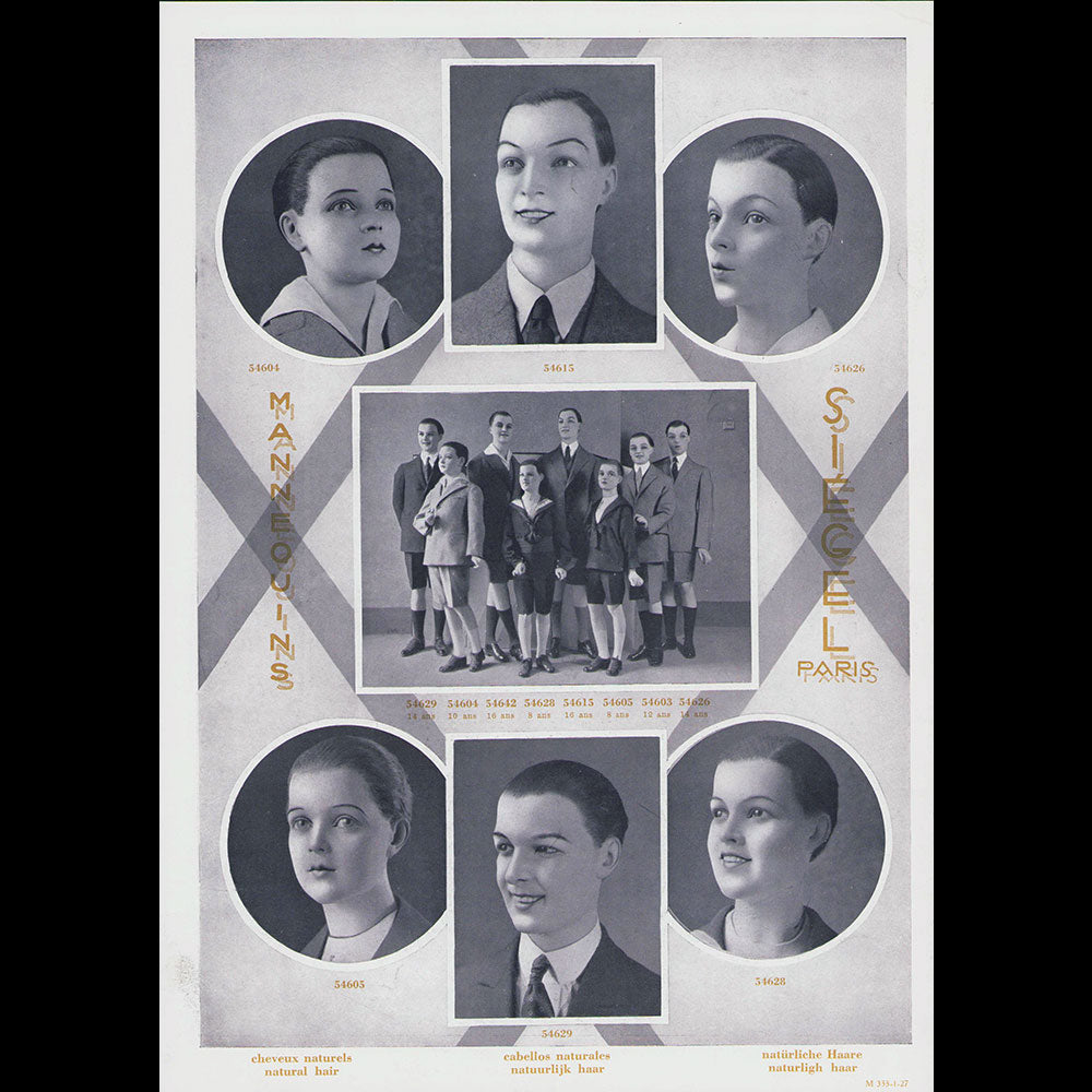 Siégel - Catalogue de mannequins féminins (1927)
