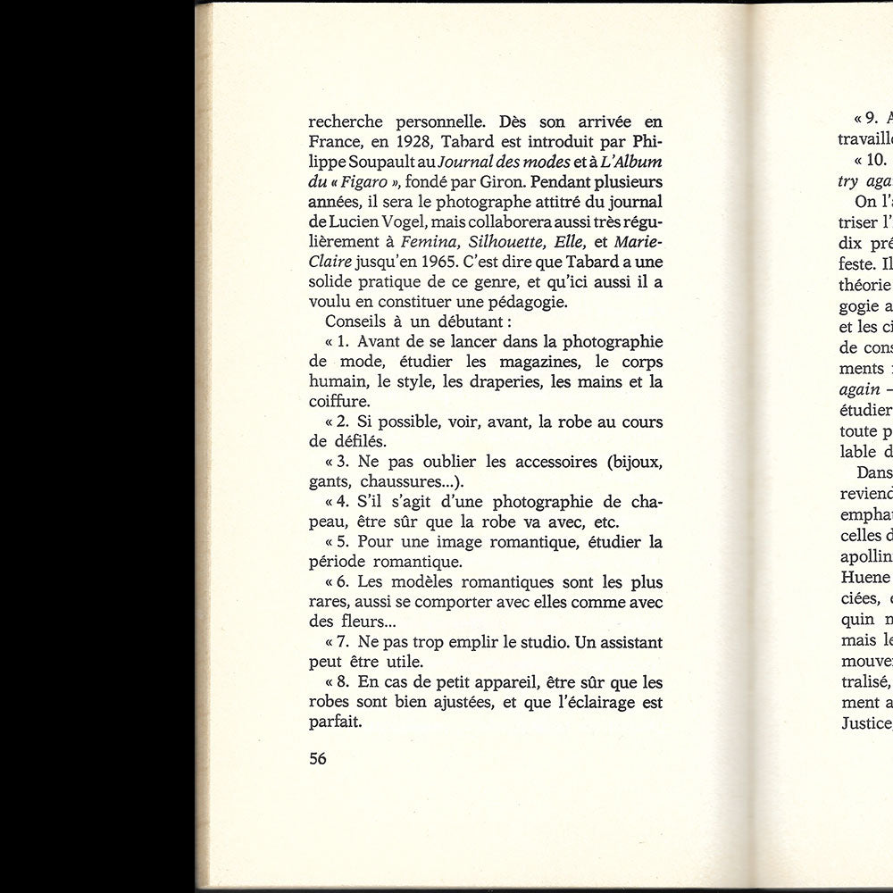 Maurice Tabard, par Dominique Baqué (1991)