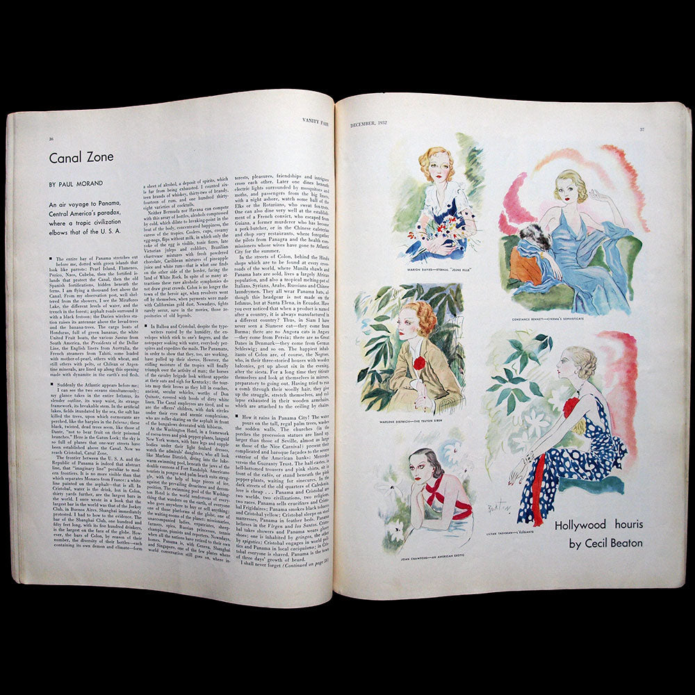 Vanity Fair, décembre 1932