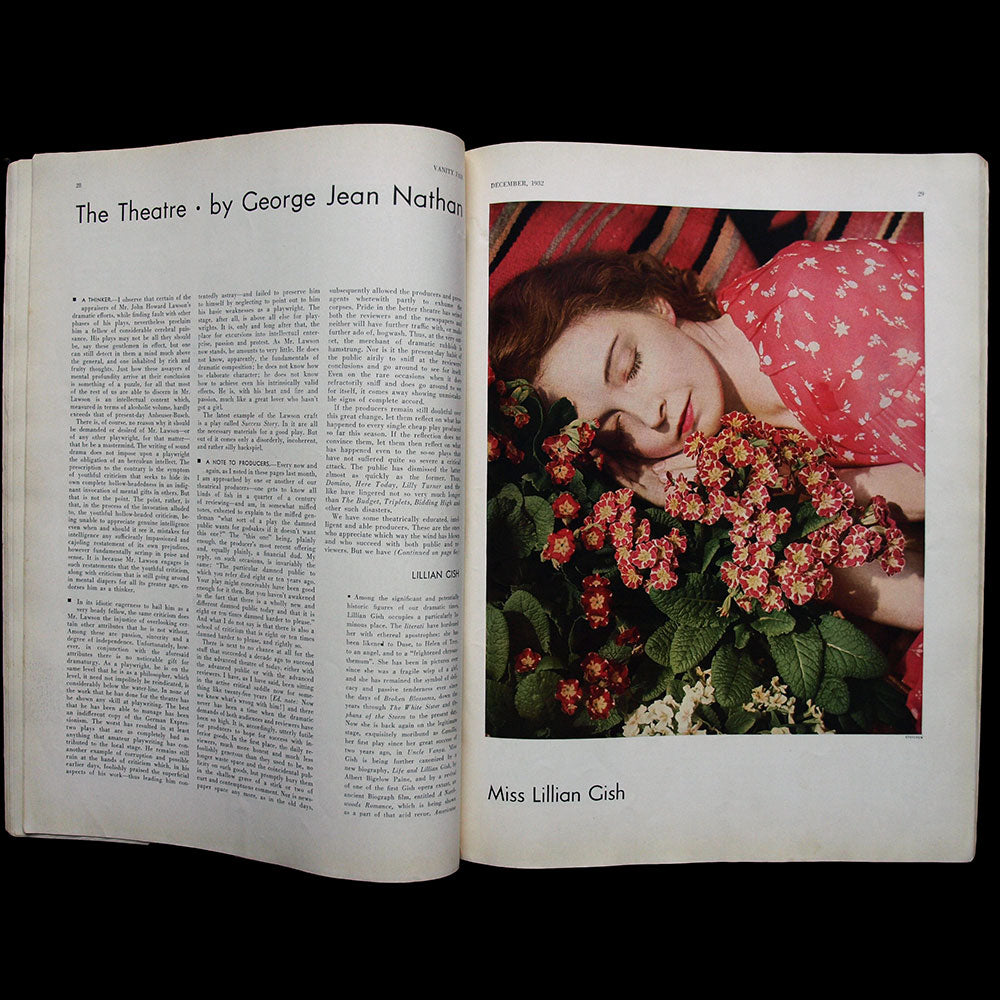 Vanity Fair, décembre 1932