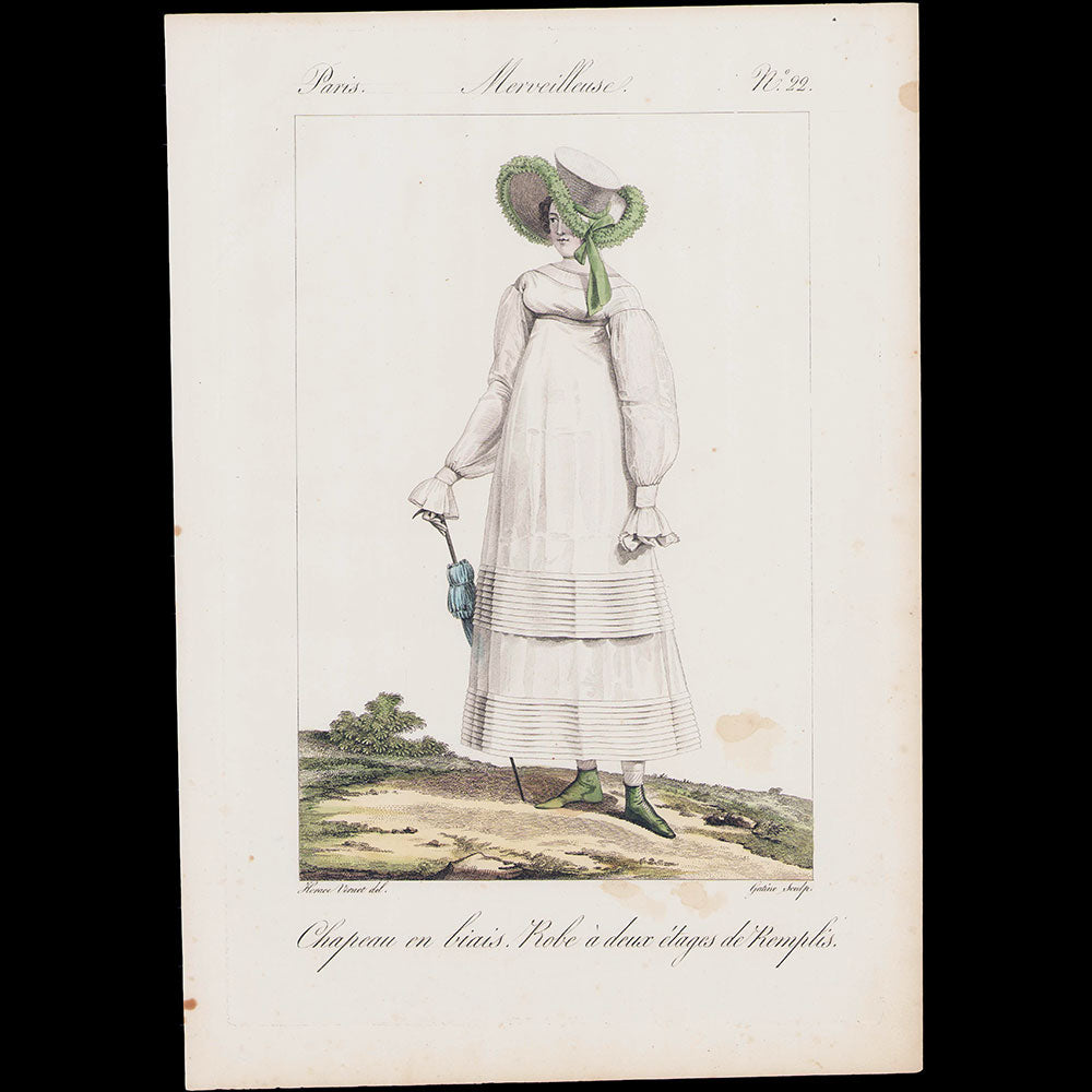 Incroyables et Merveilleuses, réunion de 32 planches par Horace Vernet et Lanté (1810-1818)