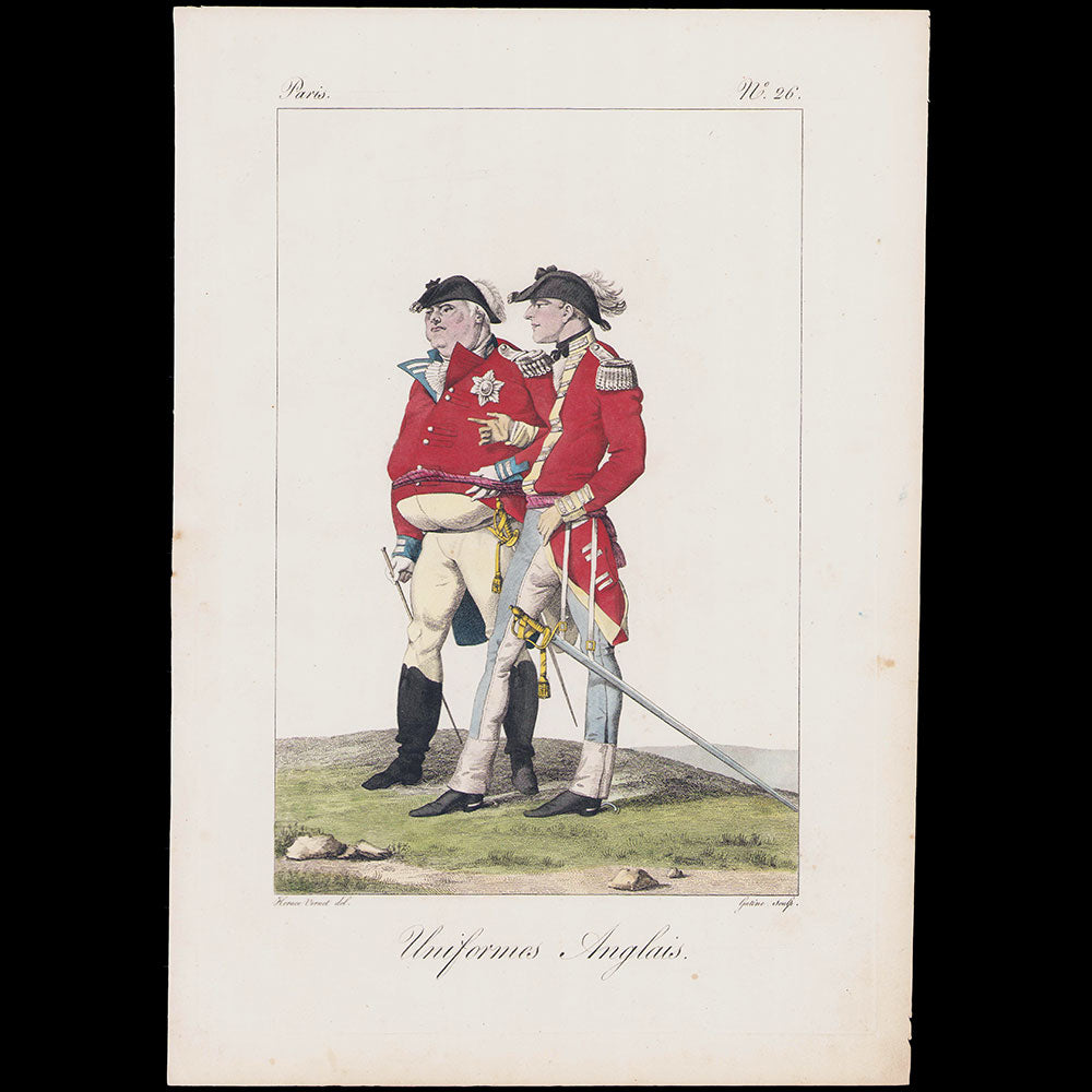 Incroyables et Merveilleuses, réunion de 32 planches par Horace Vernet et Lanté (1810-1818)