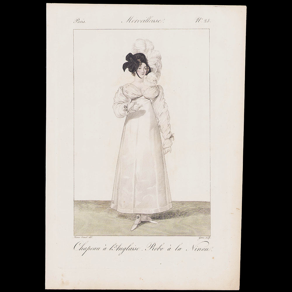 Incroyables et Merveilleuses, réunion de 32 planches par Horace Vernet et Lanté (1810-1818)