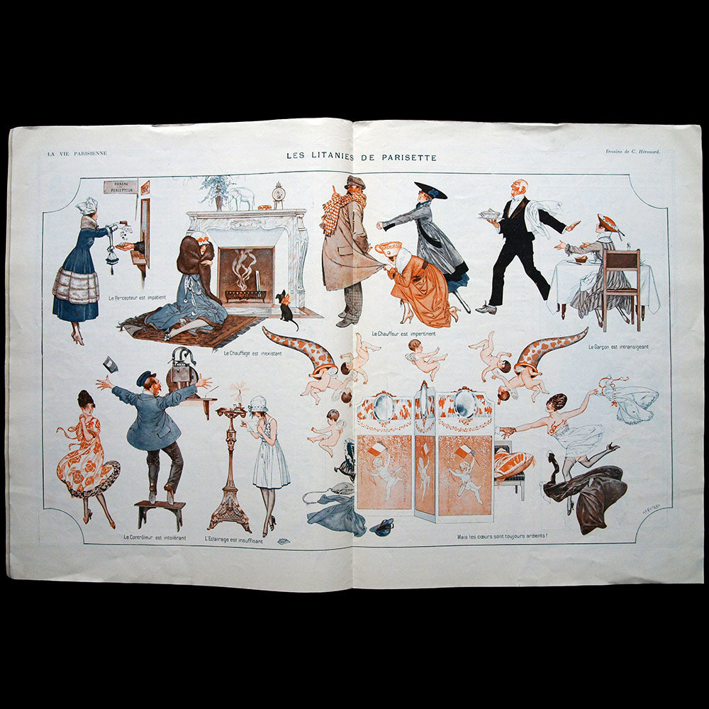 La Vie Parisienne, 10 mars 1917, couverture de Herouard