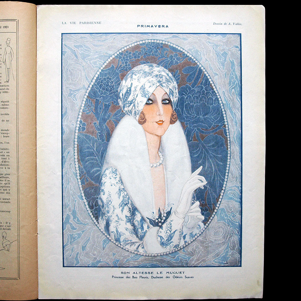 La Vie Parisienne, 30 avril 1921, couverture de René Vincent