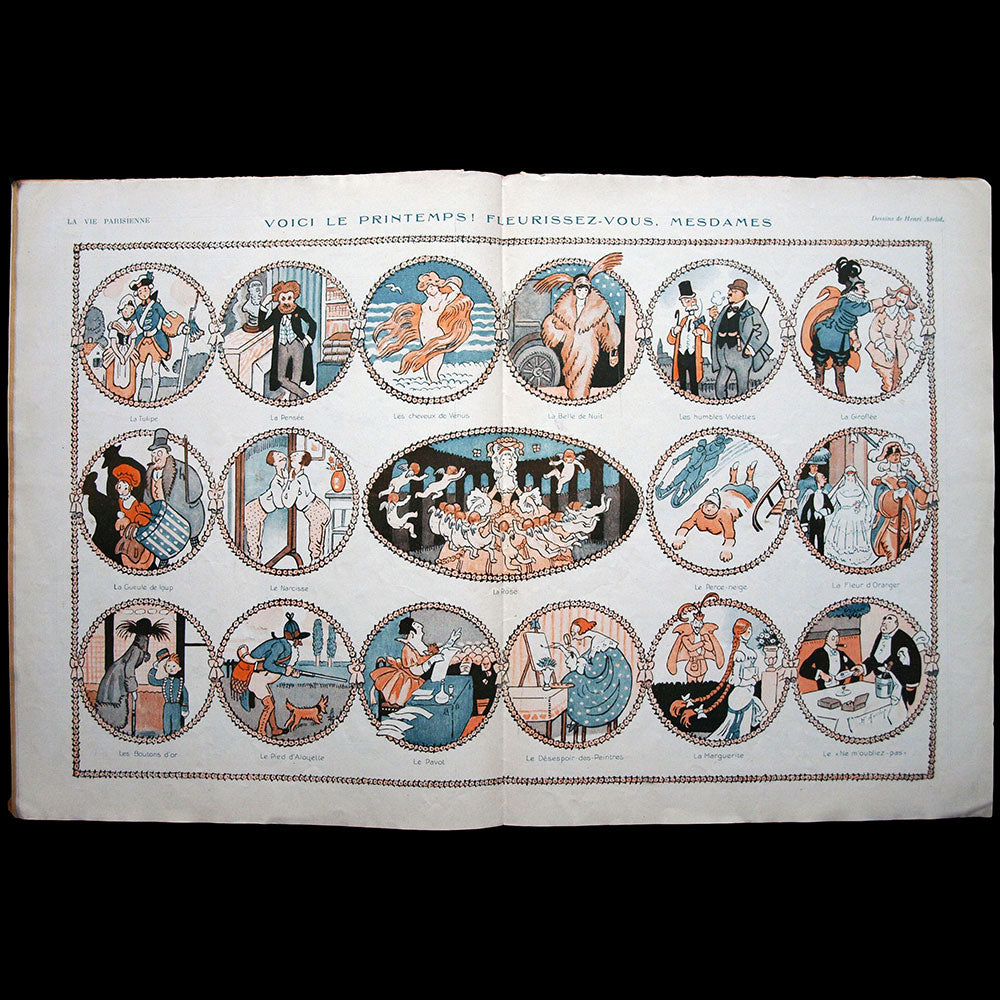 La Vie Parisienne, 30 avril 1921, couverture de René Vincent