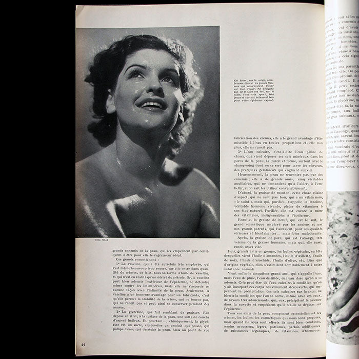 Votre Beauté, juin 1936, couverture de Meerson