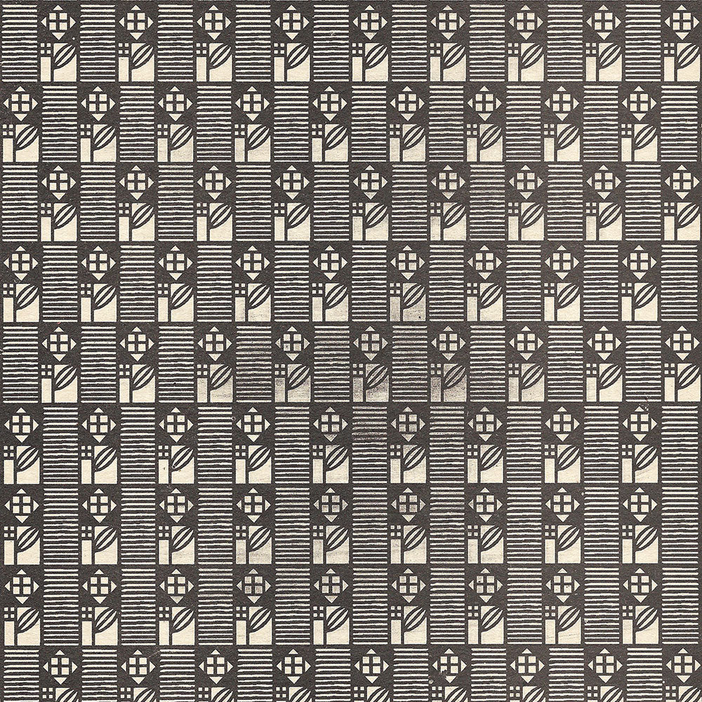 Wiener Werkstätte - Composition aux roses par Josef Hoffmann et Koloman Moser (1905)